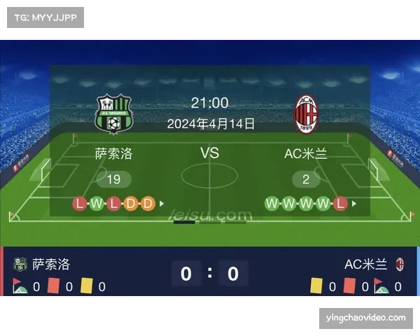 通讯：萨索洛连续两个赛季完成对AC米兰的双杀